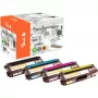 Peach 112076 toner komplekts 4 gab. Melns, Ciāns, Fuksīns, Dzeltens