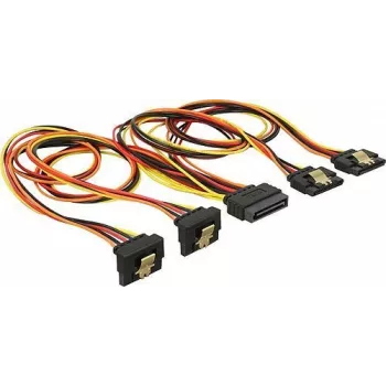 Iekšējais strāvas kabelis DeLOCK 60154 0.3 m 4 x SATA 15-pin