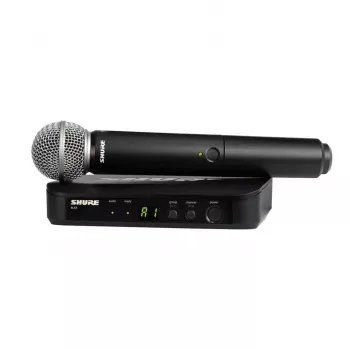 Bezvadu sistēma BLX24E/SM58-H8E ar SM58 mikrofonu (518-542 MHz)