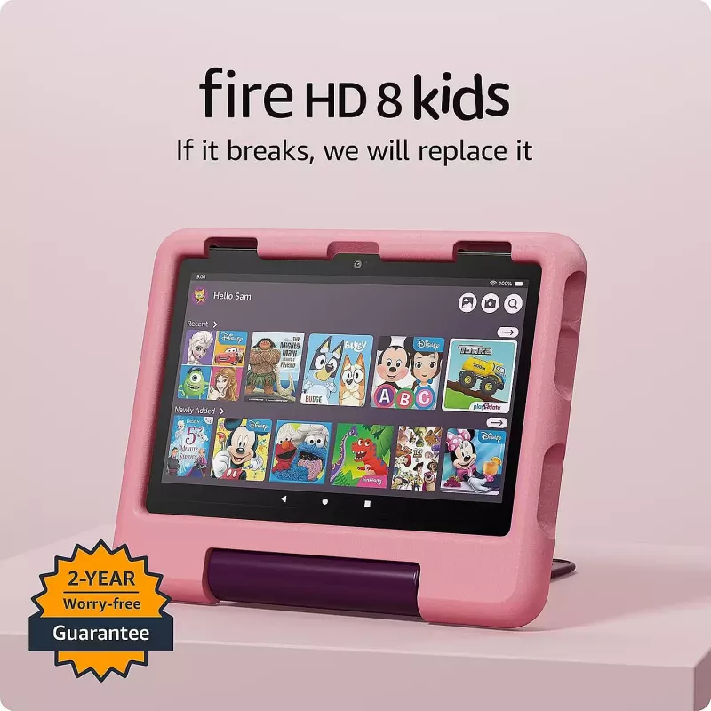 Amazon Fire HD 8 Kids Pro planšete (8 collu HD, 3 GB RAM, 32 GB, B0CVDRDMZW)