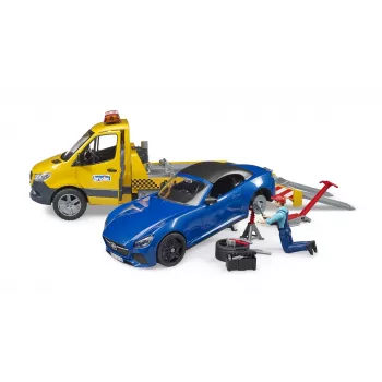 Evaķators BRUDER 02675 Dzeltens ABS 4+ gadi