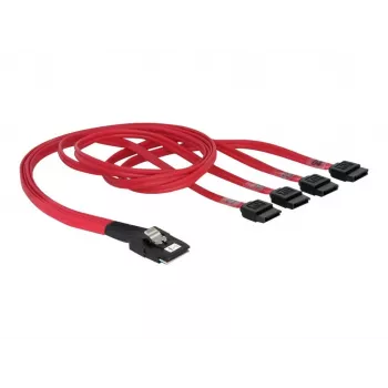 Delock SATA/SAS kabelis 4-Lane SATA (siev.) uz 36 PIN 4iMini MultiLane (vīr.) 50 cm (83057)