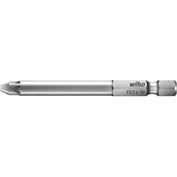 Uzgriežņu uzgalis Wiha Professional Pozidriv E 6.3, Cr-V tērauds, sešstūra kāts, 150 mm