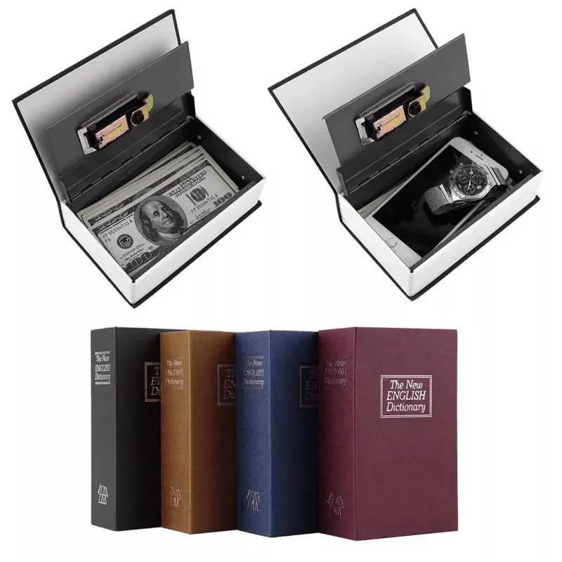 Extralink Home Book Safe, naudas kaste, tērauda seifs atslēgām, S-405