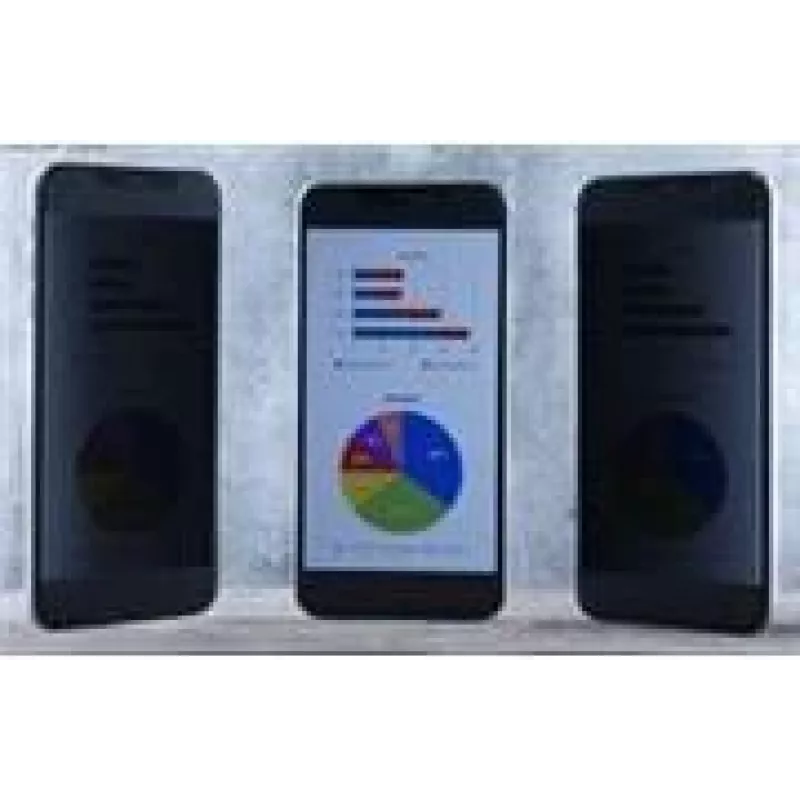 Privātuma ekrāna aizsargs Kapsolo 4-virzienu pašlīmējošā privātuma plēve iPhone 14 Pro (KAP13012)