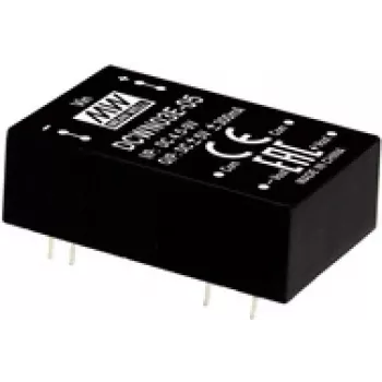 MEAN WELL DCWN03B-05 elektriskais pārveidotājs 3 W 18-36 V 300 mA