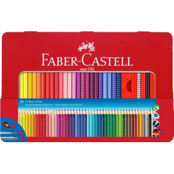 Krāsainie zīmuļi Faber-Castell 112448 Daudzkrāsaini 48 gab.