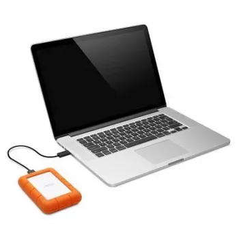 LaCie Rugged Mini ārējais cietais disks 4 TB 5400 RPM Micro-USB B 3.2 Gen 1 (3.1 Gen 1) Orange