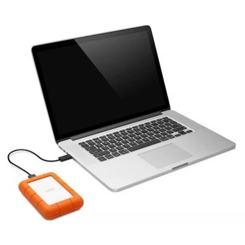 LaCie Rugged Mini ārējais cietais disks 4 TB 5400 RPM Micro-USB B 3.2 Gen 1 (3.1 Gen 1) Orange