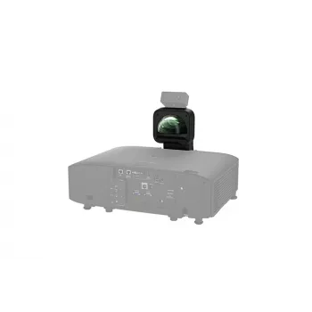 Projekcijas objektīvs Epson ELPLX01S — fiksēts fokusa attālums 5.8 mm, fiksēta apertūra f/1.9, saderīgs ar atlasītiem Epson projektoriem