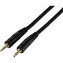 Hama audio kabelis 3.5 mm Jack vīrietis-vīrietis, 1.5 m, melns