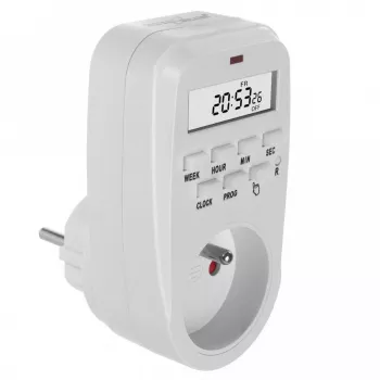 Digitālais taimera slēdzis GreenBlue GB362 — programmējams taimeris elektroierīcēm