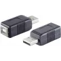 Dzimuma mainītājs ShiverPeaks BS77046 USB A uz USB B
