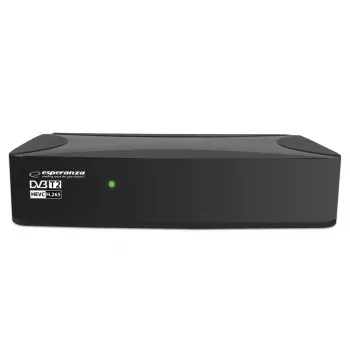 Esperanza EV108R TV set-top box kabelis Melns