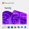 Microsoft 365 Family abonements 1 gadam līdz 6 lietotājiem (ESD, visas valodas)