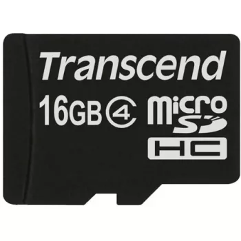 Transcend 16GB Class 4 microSDHC atmiņas karte (TS16GUSDC4)