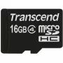 Transcend 16GB Class 4 microSDHC atmiņas karte (TS16GUSDC4)