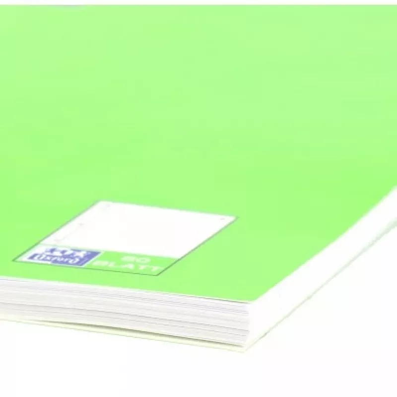 Piezīmju klade Oxford 100050357 A4 80 lapas Zaļa