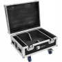 Flightcase Roadinger 31005127 4× AKKU IP UP-4 QuickDMX ar uzlādes funkciju