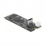 DeLOCK M.2 Key B+M vīrišķais uz USB Type-C sievišķo pārveidotājs, 63174