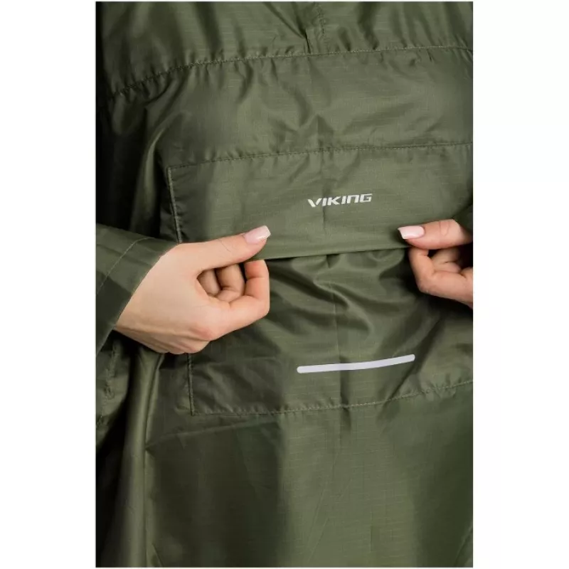 Pieaugušo lietus apmetnis VIKING Vesper Backpack Green UNI