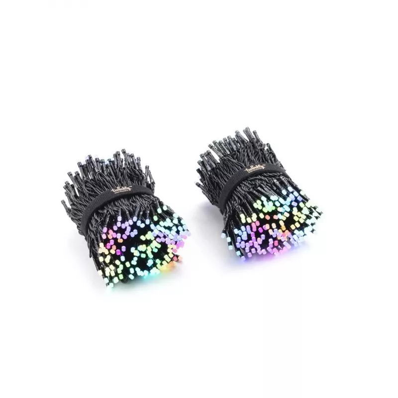 TWINKLY Strings 600 (TWS600STP-BEU) viedās Ziemassvētku eglīšu gaismiņas 600 LED RGB 48 m