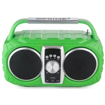 Radio modinātājs PRIME3 APR71GR Neon ar FM radio un LED displeju
