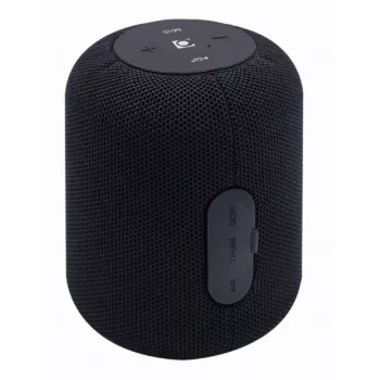 Mono portatīvais skaļrunis Gembird SPK-BT-15-BK — 5 W RMS, Bluetooth, MicroSD, 1200 mAh, melns