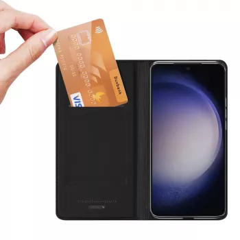 Nevox Vario Series - Samsung Galaxy S25 Grāmatas maciņš, melns