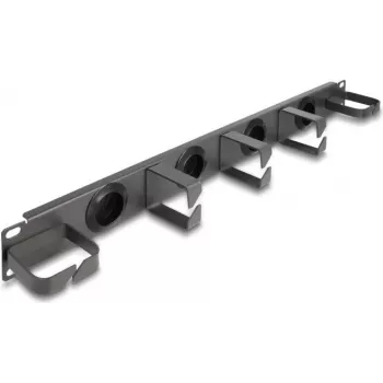 Kabeļu pārvaldības panelis DeLOCK 66751 Pelēks Metāls 48.3 cm