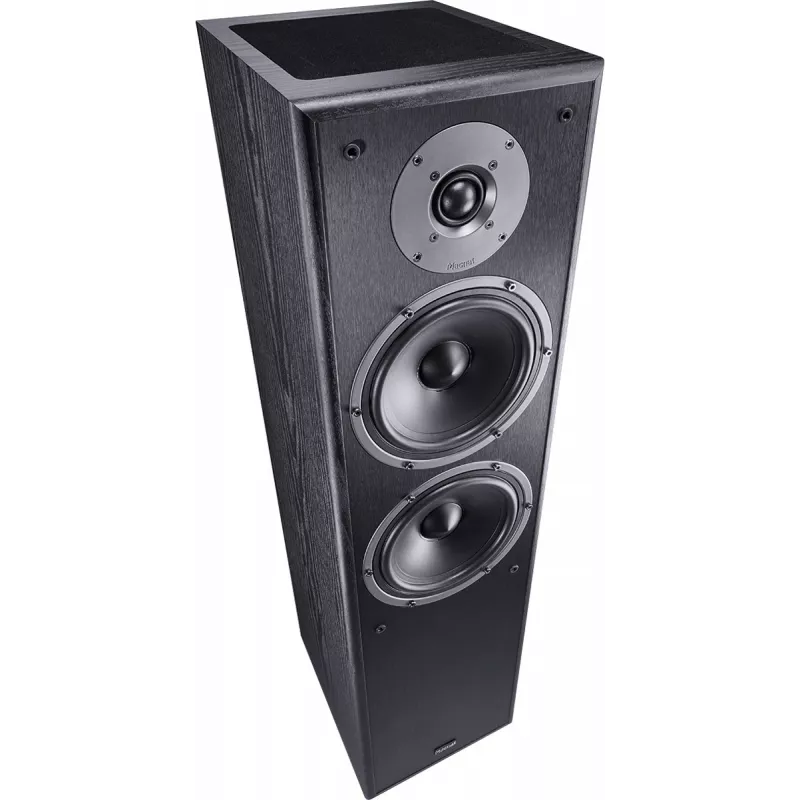Grīdas studijas monitors Magnat Monitor S80 ATM — aktīvs tuvā lauka 2.5-virzienu, 160 W RMS, 26–38 000 Hz, 4 Ω, melns