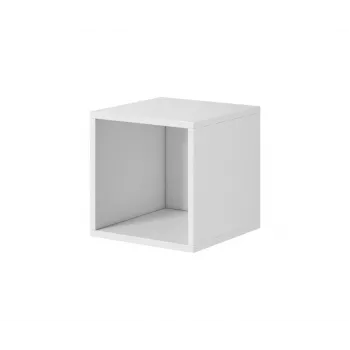 Atvērts glabāšanas skapis cama meble ROCO RO6, 370×390×370 mm, balts, grīdas