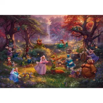 Thomas Kinkade Studios: Disney - Robin Hood, Puzle 1000 gabali