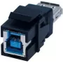 Dzimuma pārveidotājs Bachmann 917.401 USB 3.0 A uz B Melns