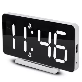 Digitālais modinātājpulkstenis GreenBlue GB383 ar LED displeju