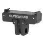 Magnētiskais ātrās atbrīvošanas adapteris Sunnylife DJI Action 2/3/4 — 1/4 collu stiprinājums