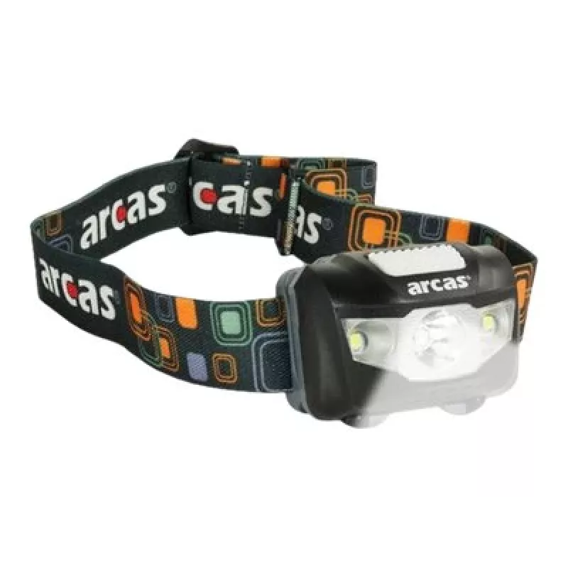 Arcas ARC5 priekšējais lukturis | 1 LED + 2 Flood gaismas diodes | 5 W | 160 lm | 4+3 gaismas režīmi
