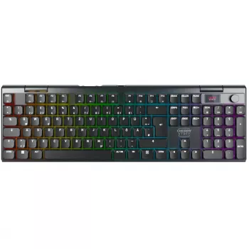 Spēļu tastatūra CHERRY XTRFY MX 10.1 Bezvadu USB RF Bluetooth QWERTZ Melna