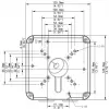 ALLNET ALL-CAM2496-LEFN IP66 Ūdensnecaurlaidīga Sadales Kārba Āra Kameru Instalācijām