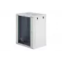Sienas skapis 19 inch DN-37112 16U 600x450mm pelēks
