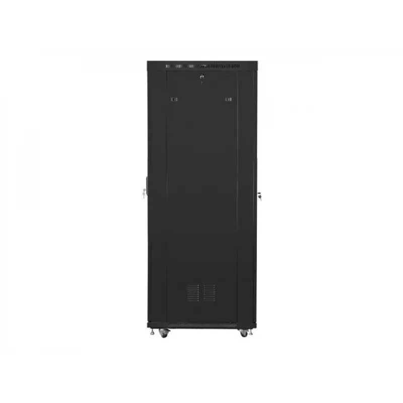 Brīvi stāvošs skapis Lanberg FF01-6042-23BL 42U 1200kg Melns