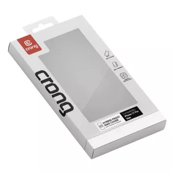 Crong Hybrid Frost MAG Cover Case ar MagSafe iPhone 17 Pro Max Frosted Black