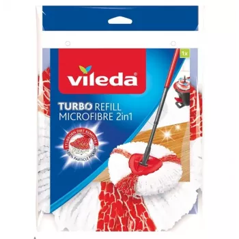 Mop galviņa Vileda Turbo 2in1 Sarkanbalta