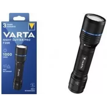 Varta F20R Aluminium LED kabatas lukturis ar uzlādējamu bateriju