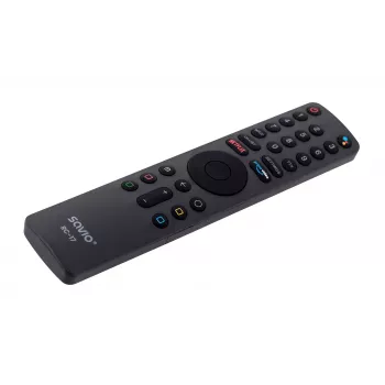 Savio RC-17 universālā tālvadības pults IR/Bluetooth, atbalsta 20 ierīces, 10 m darbības rādiuss, melna