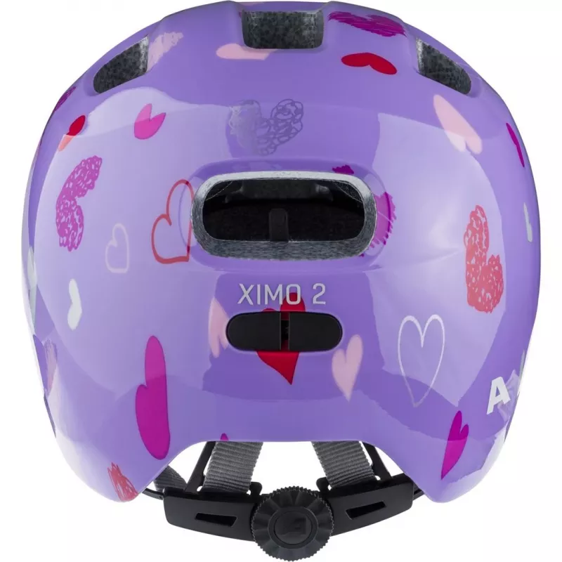 Velosipēda ķivere ALPINA XIMO 2 PURPLE HEARTS GLOSS 49-54