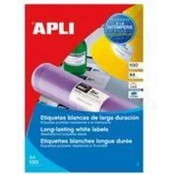 Laikapstākļiem izturīgas etiķetes agipa 101167, poliestera loksnes 210 x 148,5 mm