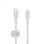 Belkin BOOST CHARGE - Lightning-Kabel - 24 pin USB-C männlich zu Lightning männlich - 1 m - weiß - für Apple iPad/iPhone/iPod (Lightning)