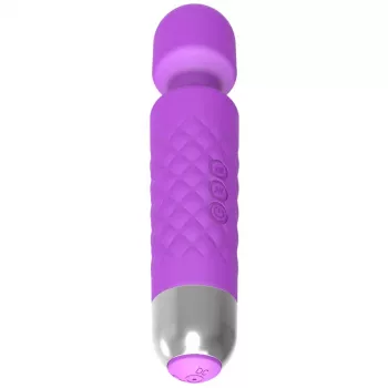 Klitorālais masieris Erolab Wand-M Purple, uzlādējams, ūdensizturīgs