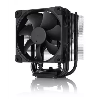 CPU gaisa dzesētājs Noctua NH-U9S chromax.black — 92 mm ventilators, 5 siltuma caurules, 12 V, SSO gultnis, LGA 2066 saderīgs